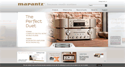 Desktop Screenshot of marantz.co.za